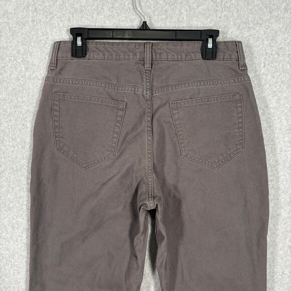 Blue Mountain Pant Womens 10 Flannel Lined Insulated Thermal Warm Red Soft 31x28 - Picture 10 of 13